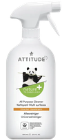 ATTITUDE Citrusų Žievelių Aromato, Ekologiškas, Universalus  purškiamas valiklis, 800 ml