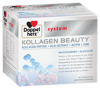 DOPPELHERZ System Kollagen Beauty kolagenas, 30 vnt.