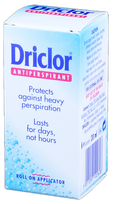 DRICLOR Roll-on dezodorantas, 20 ml