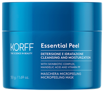 KORFF EssentialPeel šveičiamoji mikrodalelių veido kaukė, 50 ml