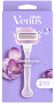 GILLETTE Comfortglide Breeze 2 papildomos galvutės +  skustuvas, 1 vnt.