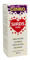 GINKO Širdis lašai, 40 ml