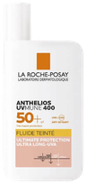 LA ROCHE-POSAY Anthelios UVmune 400 Tinted Fluid SPF50+ apsauginis kremas nuo saulės, 50 ml