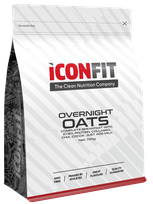 ICONFIT Overnight Oats - Chocolate-Peanut košės, 1000 g