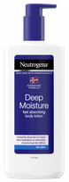 NEUTROGENA Deep Moisture Fast Absorbing kūno losjonas, 400 ml