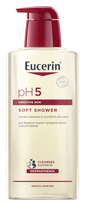 EUCERIN pH5 sausai, jautriai odai švelnus  dušo gelis, 400 ml