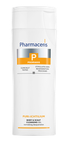 PHARMACERIS P Psoriasis Puri-Ichtilium for Body and Scalp valomasis gelis, 250 ml