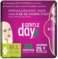 GENTLE DAY Teens Mini higieniniai paketai, 12 ml