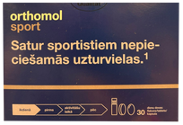 ORTHOMOL Sport dozė, 30 vnt.