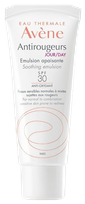 AVENE Antirougeurs Day Soothing Emulsion SPF 30 emulsija, 40 ml