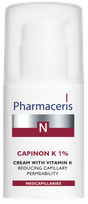 PHARMACERIS N CAPINON-K veido kremas, 30 ml