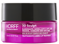 KORFF 3D Sculpt lūpų kontūro lūpų priežiūros priemonė, 15 ml