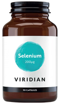 VIRIDIAN Selenium 200 µg kapsulės, 90 vnt.