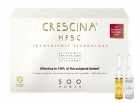 CRESCINA HFSC Transdermic 500 Woman 10+10 ampulės,