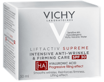 VICHY Liftactiv Supreme SPF 30 Intensive Anti-Wrinkle & Firming veido kremas, 50 ml