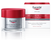 EUCERIN Hyaluron-Filler + Volume-Lift naktinis  veido kremas, 50 ml