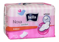 BELLA Nova Comfort Softiplait higieniniai paketai, 10 vnt.