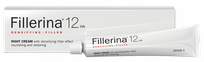 FILLERINA  12HA Grade 4 naktinis veido kremas, 50 ml