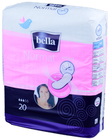 BELLA Normal White Soft higieniniai paketai, 20 vnt.