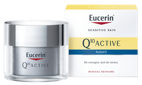 EUCERIN Q10 Active nuo raukšlių,naktinis veido kremas, 50 ml