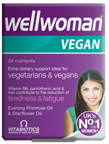 WELLWOMAN  Vegan tabletės, 30 vnt.