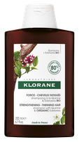 KLORANE Quinine and Organic Edelweiss šampūnas, 200 ml