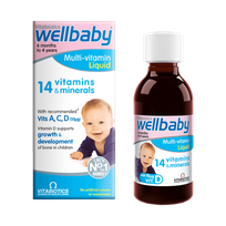 WELLBABY  Multi-Vitamin skystis, 150 ml