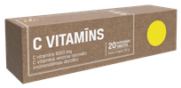 ELITE C Vitamin 1000 mg  putojančios tabletės, 20 vnt.