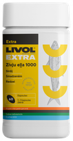 LIVOL  Extra FishOil 1000mg kapsulės, 60 vnt.