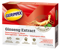 GERIMAX Ginseng Extract tabletės, 30 vnt.