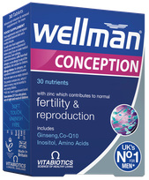 WELLMAN   Conception tabletės, 30 vnt.