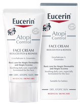 EUCERIN AtopiControl  veido kremas, 50 ml