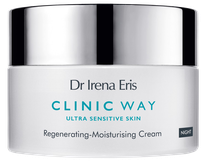 CLINIC WAY  Regenerating-Moisturising naktinis veido kremas, 50 ml