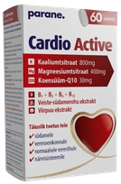 PARANE. Cardio Active tabletės, 60 vnt.