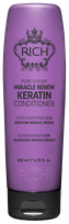 RICH Pure Luxury Miracle Renew Keratin kondicionierius, 200 ml