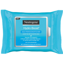 NEUTROGENA Hydro Boost drėgnos servetėlės, 25 vnt.