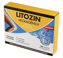 LITOZIN + KOLAGĒNS LITOZIN® + COLLAGEN  tabletės, 30 vnt.