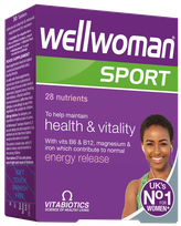 WELLWOMAN  Sport tabletės, 30 vnt.