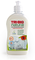 TRI-BIO Natural Balm indų ploviklis, 420 ml