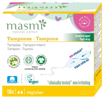 MASMI Regular tamponai, 18 vnt.