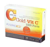 OLIMP LABS Gold-Vit C 1000 Forte kapsulės, 30 vnt.