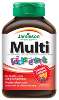 JAMIESON Vita-Vim Multi for Kids kramtomosios tabletės, 60 vnt.