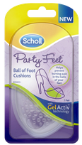 SCHOLL Party Feet gėlio įdėkliukai, 1 pora