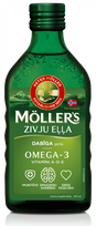 MOLLERS žuvų taukai (natural flavor), 250 ml