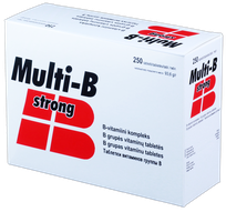 VITABALANS Multi-B Strong tabletės, 250 vnt.