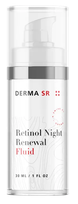 DERMA SR Retinol Night Renewal skystis, 30 ml