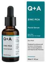 Q+A Zinc PCA veido serumas, 30 ml