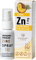 UNIFARMA PREMIUM Zinc purškalas, 25 ml