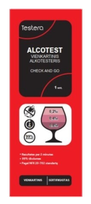 TESTERA alkoholio nustatymo organizme testas, 1 vnt.
