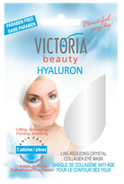 VICTORIA BEAUTY su hialuronu ir kolagenu paakių pagalvėlės, 2 vnt.